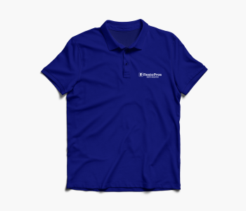 resto-pros-polo-royal-blue-front